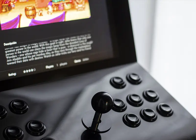 Bartop Arcade detail